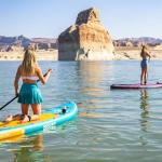 iROCKER All Around 11' Inflatable Paddle Board - Blue