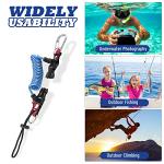Heavy Duty Scuba Diving Coiled Safety Lanyard