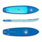 iROCKER All Around 11' Inflatable Paddle Board - Blue
