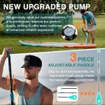 Niphean Extra Large Inflatable Paddle Board for Families