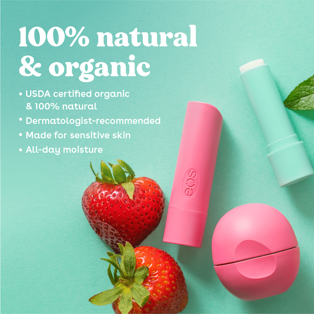 EOS Organic Lip Balm - Sweet Mint (2 Pack)