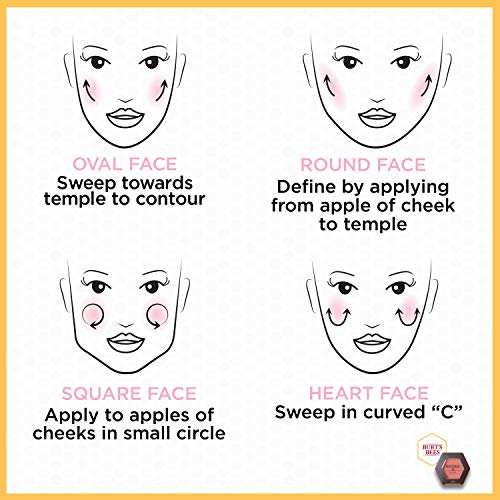 Burt's Bees Natural Blush, Bare Peach 5.38g