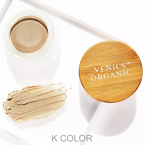 VENICS Organic Diamond Glow Highlighter - Pale Gold