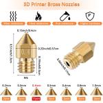 Leifide 50-Piece 3D Printer Nozzle Cleaning Kit