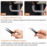 Leifide 50-Piece 3D Printer Nozzle Cleaning Kit