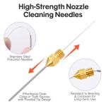 40-Piece 3D Printer Nozzle Cleaning Set