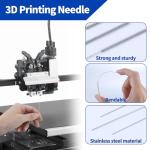 3D Printer Nozzle Cleaning Kit - 50 Pieces