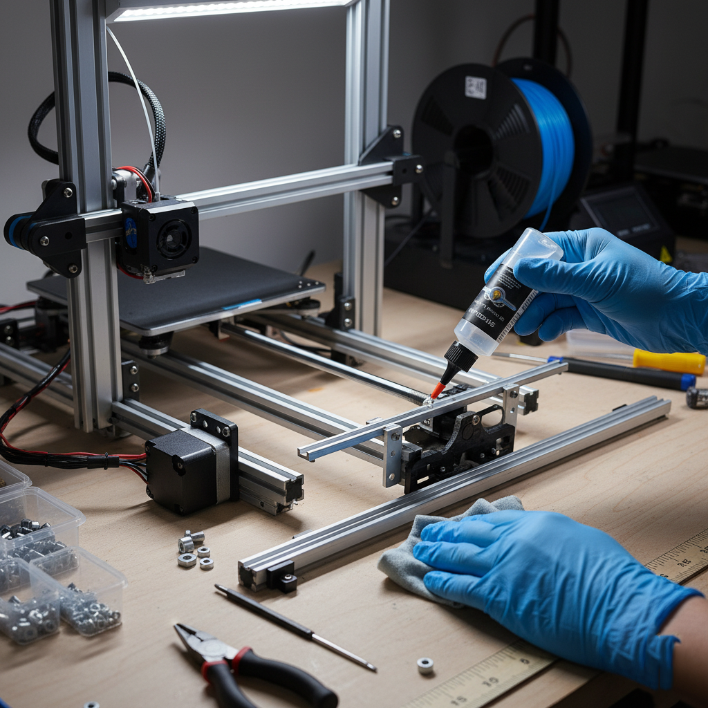 3D Printer Motion System Oil - Quiet, Smooth Operation