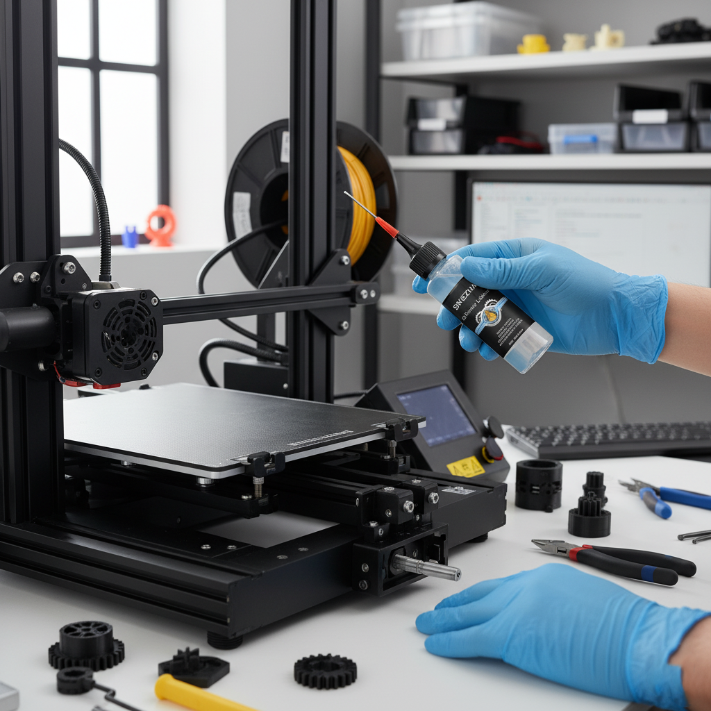 3D Printer Motion System Oil - Quiet, Smooth Operation