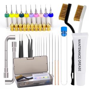 38-Piece 3D Printer Nozzle Cleaning Kit