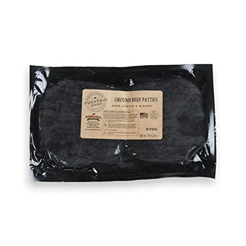 Nebraska Star Beef Angus Ground Beef Patties 8 Pack