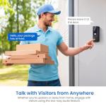 BoilNano Wireless 1080P Video Doorbell Camera