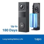 Tapo D205 Wireless 2K Doorbell Camera with AI
