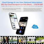 FineLuck 1080P Wireless Video Doorbell Camera