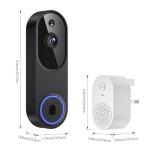 FineLuck 1080P Wireless Video Doorbell Camera