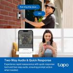 Tapo TD21 Wireless 2K Battery Video Doorbell Camera