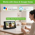 Wireless 2K HD Smart Doorbell Camera with Chime