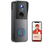 XTU 2K HD Wireless Video Doorbell Camera