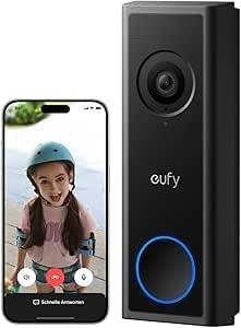 Eufy Wireless Video Doorbell Camera with 2K FHD