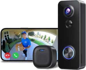 XTU Wireless 2K HD Video Doorbell Camera