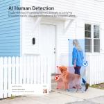 ClipBlur Wireless Video Doorbell with Night Vision