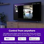 Roku Wired Video Doorbell with Night Vision