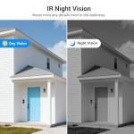 ClipBlur Wireless Video Doorbell with Night Vision