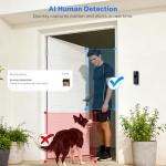 Wynoxian 1080P Wireless Video Doorbell Camera