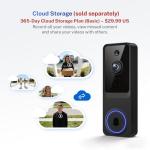 BoilNano 1080P Wireless Video Doorbell Camera