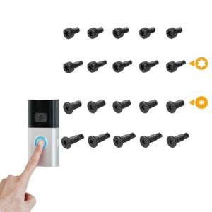 20-Pack Replacement Screws for Ring Doorbell