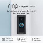 Ring Wired Video Doorbell Camera with 1080p HD