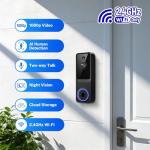 Wynoxian 1080P Wireless Video Doorbell Camera