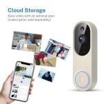 1080P Wireless Video Doorbell with AI Detection