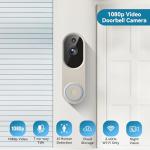 1080P Wireless Video Doorbell with AI Detection