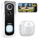 ieGeek 2K HD Wireless Doorbell Camera with Chime