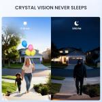 ieGeek 2K HD Wireless Doorbell Camera with Chime