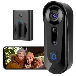 Eaula Videns Wireless Video Doorbell with AI Detection