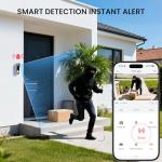 ieGeek 2K HD Wireless Doorbell Camera with Chime
