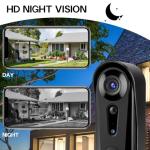 Eaula Videns Wireless Video Doorbell with AI Detection