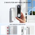 ieGeek 2K HD Wireless Doorbell Camera with Chime