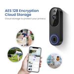 Kement 1080p Smart Video Doorbell Camera
