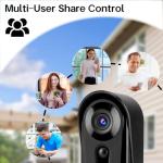 Eaula Videns Wireless Video Doorbell with AI Detection