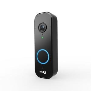 Chamberlain myQ Video Doorbell - 2K Camera, Color Night Vision