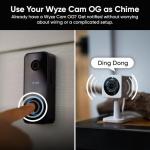 WYZE Wired 2K Video Doorbell with Night Vision