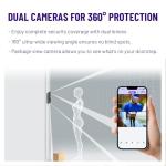 Havion D2 Wired Video Doorbell with Dual Cameras
