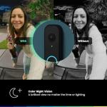 Chamberlain myQ Video Doorbell - 2K Camera, Color Night Vision