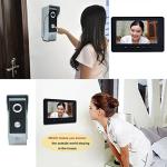 AMOCAM Wired Video Doorbell Intercom System with HD Camera