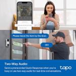Tapo 2K Wireless Smart Video Doorbell with Chime