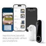 Arlo 2K Video Doorbell with Chime - Wired/Wireless