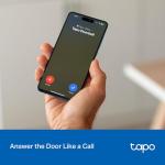 Tapo Smart 2K Wireless Doorbell Camera with AI